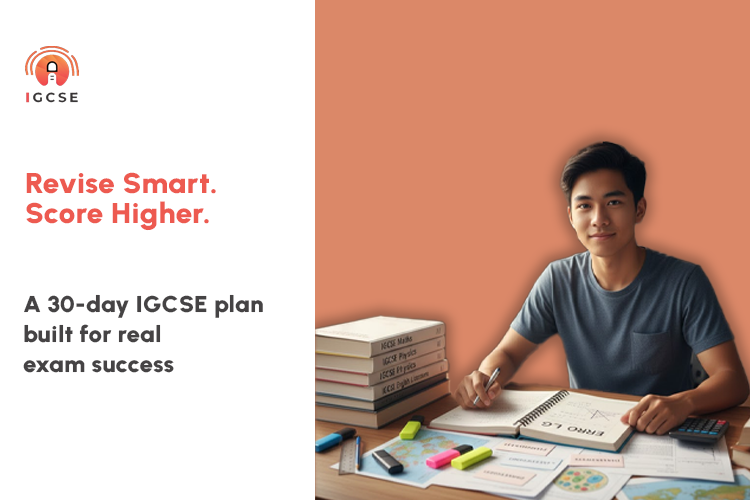 30-Day IGCSE Revision Plan for All Subjects